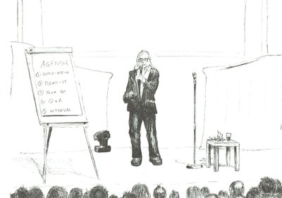 Comediante en Hay on Wye de Vincent Alexander Booth