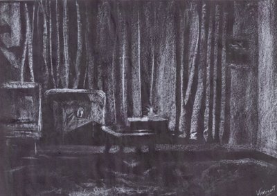 Cortinas a la luz de las velas de Vincent Alexander Booth