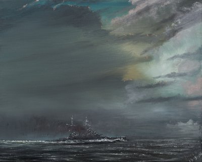 HMS Hood 1941, 2014 de Vincent Alexander Booth
