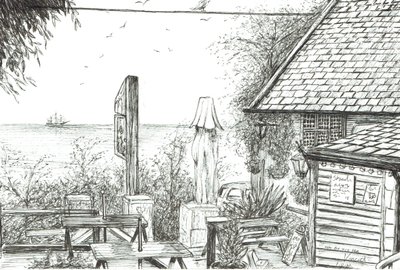 Posada en la Isla de Wight de Vincent Alexander Booth