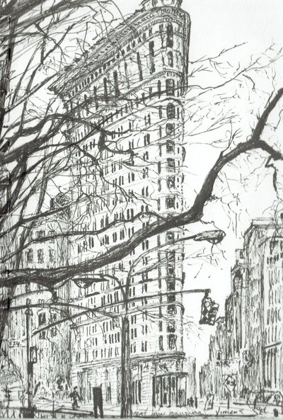 Edificio Flat Iron de Nueva York, 2003 de Vincent Alexander Booth