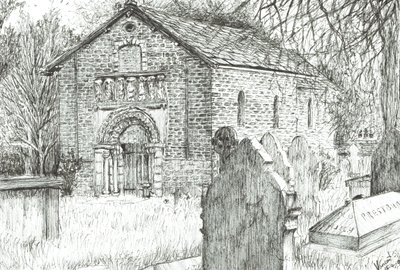 Iglesia vieja, Prestbury, 2009 de Vincent Alexander Booth