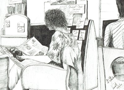 Lectura en la librería Waterstones Manchester de Vincent Alexander Booth