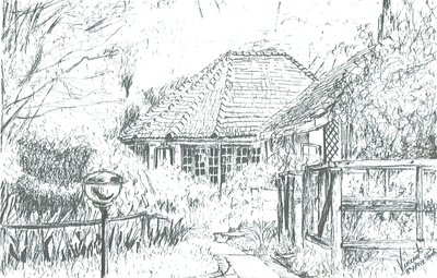 Habitaciones en el hotel, Lago Naivasha, 2006 de Vincent Alexander Booth
