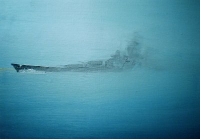 Scharnhorst en la niebla matutina Channel Dash 1942 de Vincent Alexander Booth