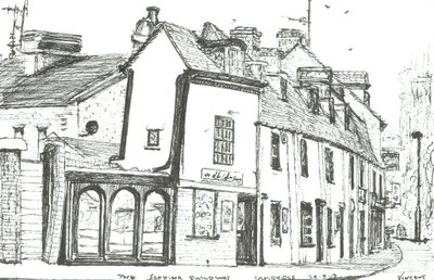 Edificios inclinados Cambridge, 2003 de Vincent Alexander Booth