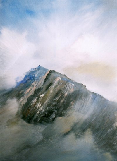 Roca de edades en Snowdon de Vincent Alexander Booth