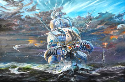 Creadores de Tormentas Todos los Océanos y Mares de la Tierra, 2020 de Vincent Alexander Booth