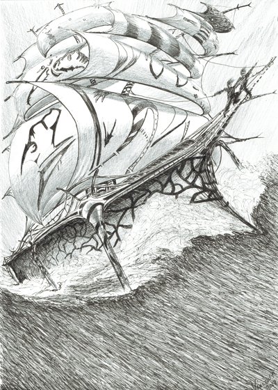 Creadores de tormentas en el mar de Arafura, 2017 de Vincent Alexander Booth