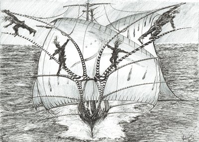 Creadores de tormentas en el mar de Bismarck, 2017 de Vincent Alexander Booth
