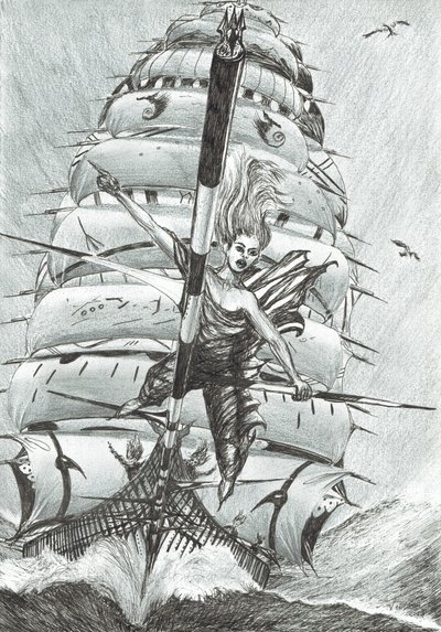 Creadores de tormentas en el mar de Lazarev, 2017 de Vincent Alexander Booth