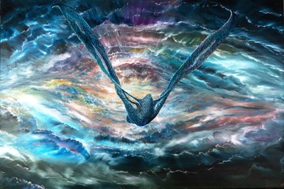 Creadores de Tormentas planeta SATURNO (2), 2021 de Vincent Alexander Booth