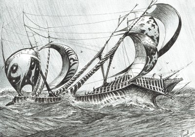 Creadores de tormentas, Mar Tirreno, 2018 de Vincent Alexander Booth