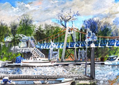 Esclusa de Teddington, 2001 de Vincent Alexander Booth