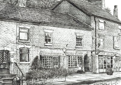 La librería en Marple Bridge, 2017 de Vincent Alexander Booth