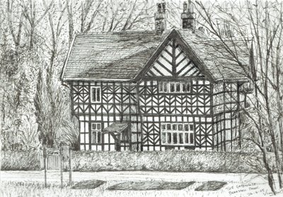 La casa de la puerta en Bramhall Park, 2007 de Vincent Alexander Booth