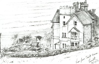 La casa jesuita en la costa galesa, 2005 de Vincent Alexander Booth