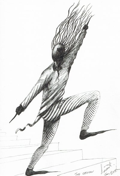 El hombre OFF, 2018 de Vincent Alexander Booth