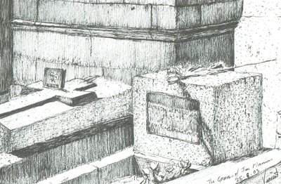 La tumba de Jim Morrison París, 2003 de Vincent Alexander Booth
