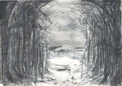 Cima del camino Osmotherley de Vincent Alexander Booth