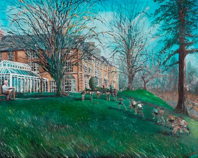 Entrenamiento en el hotel spa Gilsland, 2014 de Vincent Alexander Booth