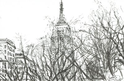 Vista desde el café Nueva York, 2003 de Vincent Alexander Booth