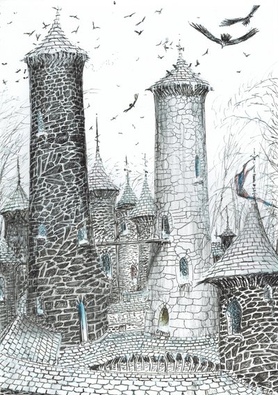 página 9, El castillo en el bosque de Findhorn, 2006 de Vincent Alexander Booth