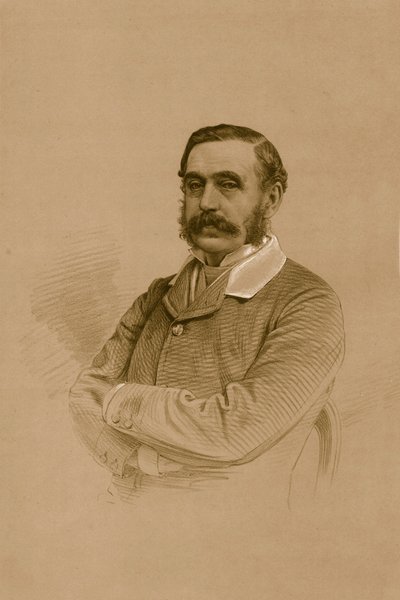 Sr. W.E.Oakeley, 1879 de Vincent Brooks Day and Son