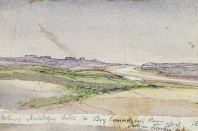 Colinas de Antílope y Gran Río Canadiense, 1869 de Vincent Colyer