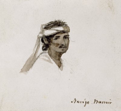 Guerrero navajo, 1869-1871 de Vincent Colyer