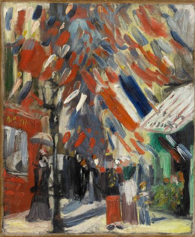La Fête du 14 juillet à Paris de Vincent van Gogh