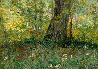 Sous-bois Underwood, 1887 de Vincent van Gogh
