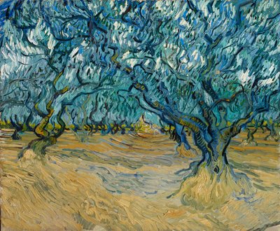 El olivar, Saint-Rémy de Vincent van Gogh