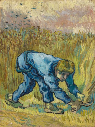 El segador después de Millet de Vincent van Gogh