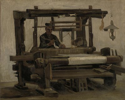 Tejedor en el telar, 1884 de Vincent van Gogh