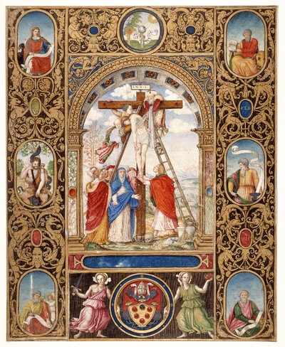 Marlay Cutting IT.34: La deposición de la cruz y fragmentos de borde de un misal del Papa Clemente VII, después de 1523 de Vincent Raymond