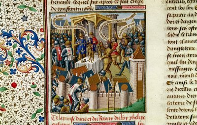 La captura de Acre, c1191, siglo XV de Vincent of Beauvais