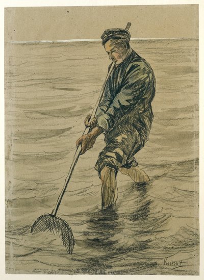 Pescador de conchas de Vincent van Gogh (possibly)