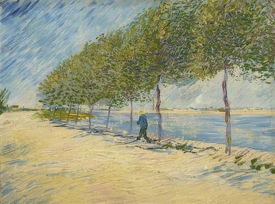 En el Sena. 1887 de Vincent van Gogh
