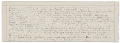 Manuscrito autógrafo, transcripciones de textos bíblicos en inglés de Vincent van Gogh