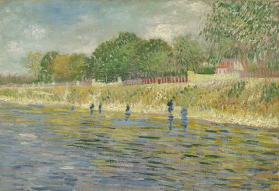 Orilla del Sena, 1887 de Vincent van Gogh