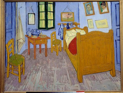 Dormitorio en Arles de Vincent van Gogh