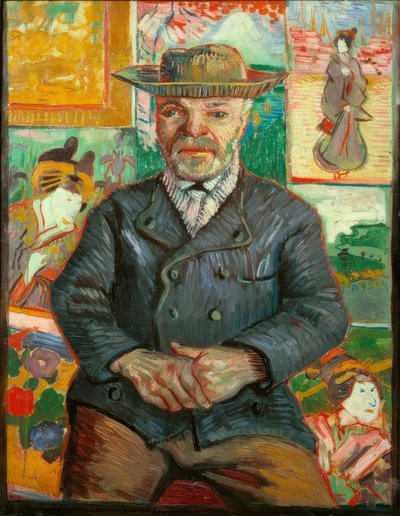 Retrato de Pere Tanguy de Vincent van Gogh