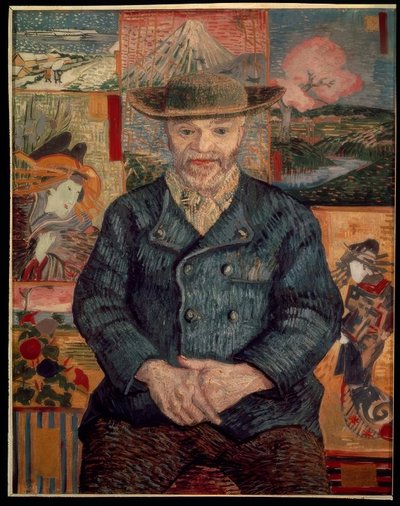 Retrato de Pere Tanguy de Vincent van Gogh