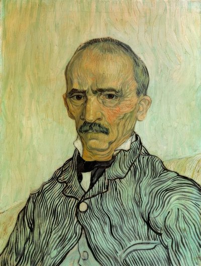 Retrato del supervisor Trabuc en el Hospital Saint-Paul de Vincent van Gogh
