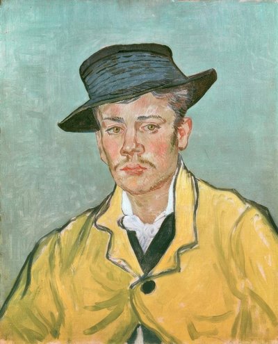 Retrato de un joven (Armand Roulin a los 17 años) de Vincent van Gogh