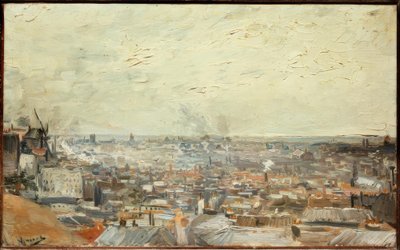 Vista de París desde Montmartre de Vincent van Gogh