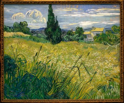 Campo verde de Vincent van Gogh