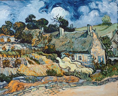 Chaumes de Cordeville en Auvers-Sur-Oise de Vincent van Gogh