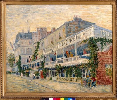 El restaurante de la Sirena en Asnières de Vincent van Gogh